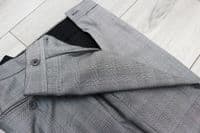 Holland Esquire Grey Checked PURE WOOL Suit UK38 EU48 C38 x W32 NEW + TAGS