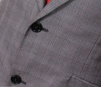 Holland Esquire Grey Checked PURE WOOL Suit UK38 EU48 C38 x W32 NEW + TAGS