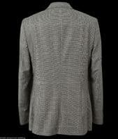 Holland Esquire Grey Dogtooth Overcheck WOOL & CASHMERE Suit Uk38 *BNWT*