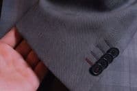 Holland Esquire Grey POW Plaid Check WOOL Suit UK38 EU48 C38 x W32 NEW + TAGS