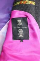 Holland Esquire Grey Yorkshire Moon Wool Twill Fly Overcoat