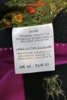 Holland Esquire Grey Yorkshire Moon Wool Twill Fly Overcoat