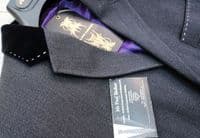 Holland Esquire Grey Yorkshire Moon Wool Twill Fly Overcoat