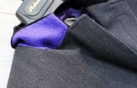 Holland Esquire Grey Yorkshire Moon Wool Twill Fly Overcoat