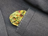 Holland Esquire Grey Yorkshire Moon Wool Twill Fly Overcoat