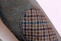 HOLLAND ESQUIRE HAND CUSTOMISED 100% LAMBSWOOL Crew Neck Jumper Sweater MED BNWT