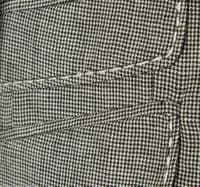Holland Esquire HAND CUSTOMISED Black&White LINEN Puppytooth Jacket *BNWT* Uk38