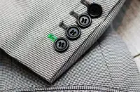 Holland Esquire Houndstooth Dogtooth Cotton Suit C40 x W33 NEW + TAGS