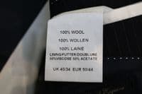 Holland Esquire Navy Pinstripe Wool Suit New With Tags