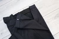 Holland Esquire Navy Pinstripe Wool Suit New With Tags