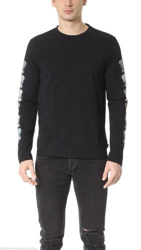 MARC JACOBS Black TIGER PRINT L/S T SHIRT Made In ITALY BNWT Medium