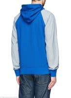 MARC JACOBS Orange & Blue Cotton & Linen Zipped Hoodie Made In ITALY BNWT Medium