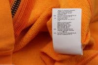 MARC JACOBS Orange & Blue Cotton & Linen Zipped Hoodie Made In ITALY BNWT Medium