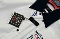 PAUL & SHARK Yachting HAMPTONS WEST COAST White L/S Cotton Shirt UK36 IT46 SMALL