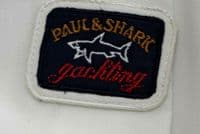 PAUL & SHARK Yachting HAMPTONS WEST COAST White L/S Cotton Shirt UK36 IT46 SMALL