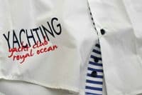 PAUL & SHARK Yachting HAMPTONS WEST COAST White L/S Cotton Shirt UK36 IT46 SMALL