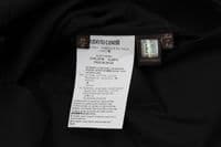 ROBERTO CAVALLI Black Appleque Badge Shirt BNWT UK38 IT48 MEDIUM 16