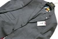 TED BAKER Grey Soft ITALIAN Woven Wool Suit & Bag C44 x W40 x L32 NEW + TAGS
