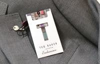 TED BAKER Grey Soft ITALIAN Woven Wool Suit & Bag C44 x W40 x L32 NEW + TAGS