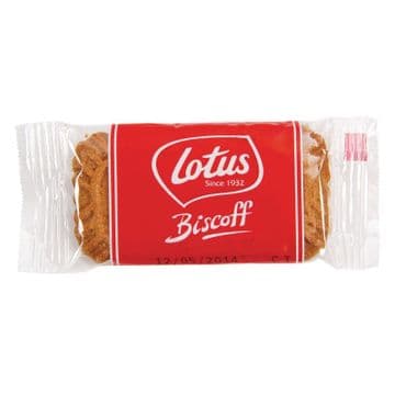 50 Pack of Lotus Caramelised Cafe Biscuits Individually Wrapped