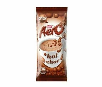 Aero Bubbly Hot Drinking Chocolate - 10 Mug Sized Instant Sachets Just Add Water