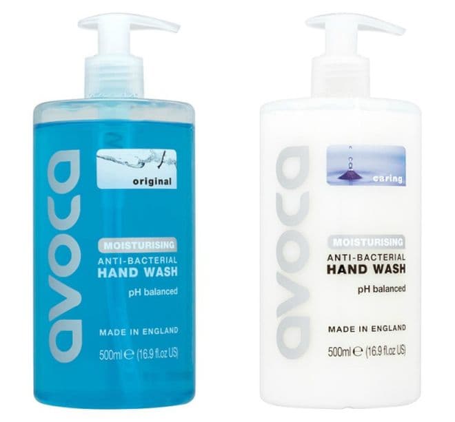 Avoca Moisturising Anti-Bacterial Hand Wash 6 x 500ml