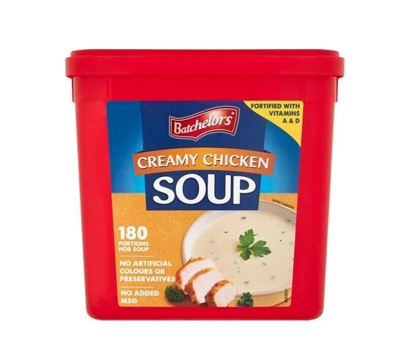 Batchelors Soup Creamy Chicken Soup Mix Powder 2 25kg Makes 180 Portions No MSG