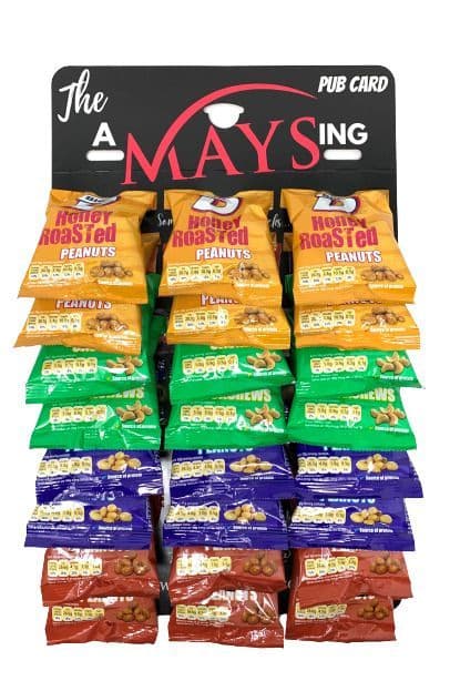 Big D 24 Pack Mixed Nuts AMaysing Pub Card Salted | Cashews | Dry Roasted | Honey