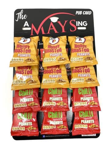 Big D Peanuts 'Sweet n Chilli' Pub Card - 12 x 50g Packs