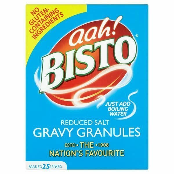 Bisto Low Salt No Gluten Gravy x 1 8kg Catering Box Granules Makes 25
