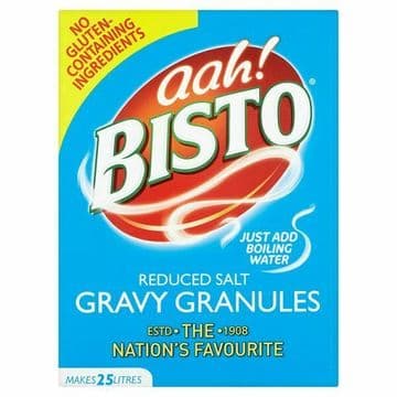 Bisto Low Salt No Gluten Gravy x 1.8kg Catering Box Granules Makes 25 Litres