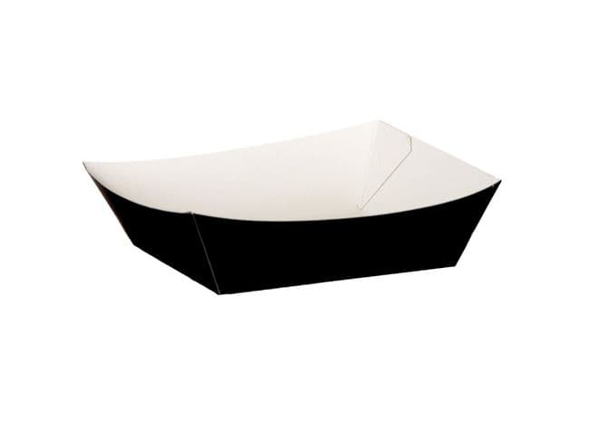 Black Disposable Takeaway Cardboard Square 5