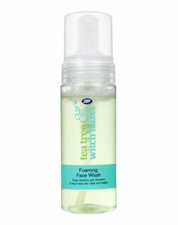 Boots Tea Tree & Witch Hazel Foaming Face Wash 150ml
