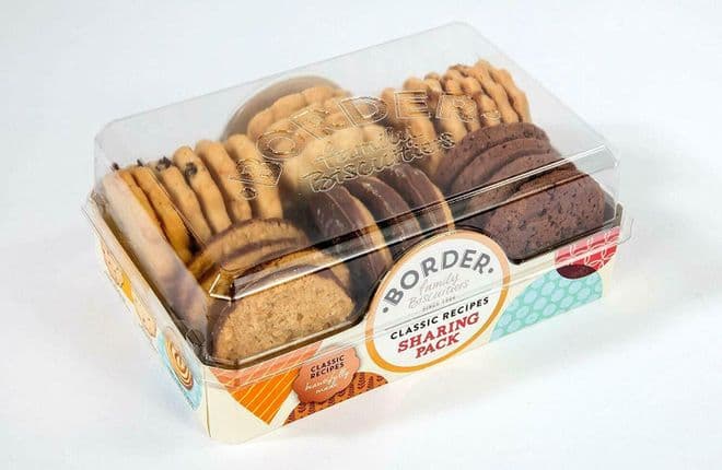 Border Sharing Biscuits Cookies 6 Assorted Varieties - Case of 4 x 400g Packs