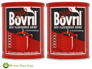 Bovril - 2 x Large 450g Tub Beef Flavour Drink Granules - 180 Servings
