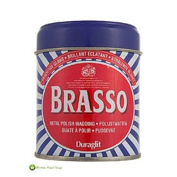 BRASSO DURAGLIT METAL POLISH WADDING 75g