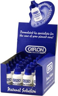 CAFLON NATURAL EAR CARE SOLUTION EAR PIERCING AFTERCARE 30ml BOTTLES