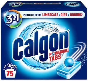 Calgon Powerball Tabs 3in1 Pack of 75