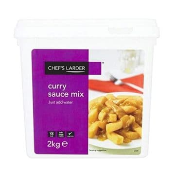Chef's Larder Curry Sauce Mix 2kg Resealable Tub Suitable for Vegetarians