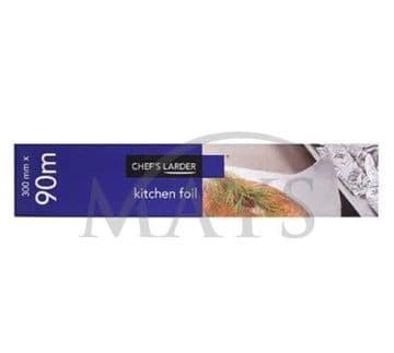 Chef's Larder Kitchen Foil 300mm x 90m Professional Catering Tin Foil