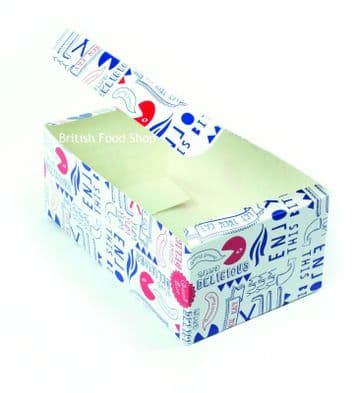 Disposable Takeaway Cardboard Medium Chicken Meal Boxes Fast Food Packaging