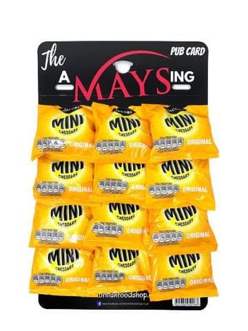 Jacobs Original Mini Cheddars 12 Bags on The 'aMaysing' Pub Card
