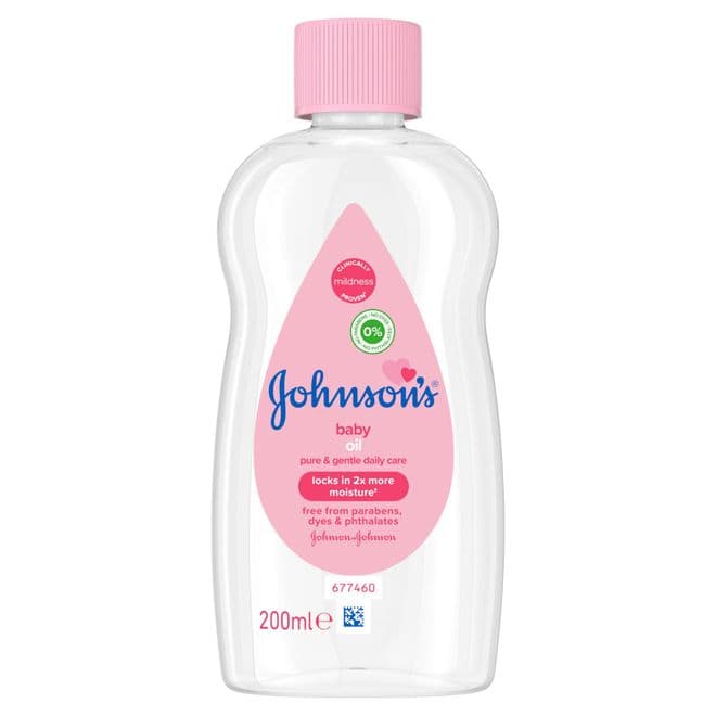 Johnson's Baby Oil 6 x 200ml
