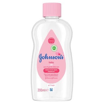 Johnson's Baby Oil 6 x 200ml