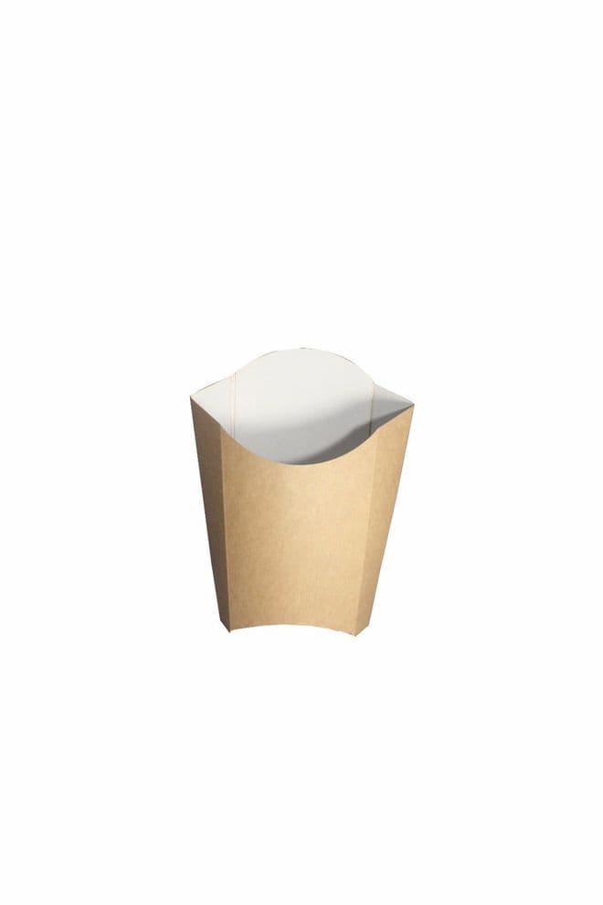 Kraft Disposable Takeaway Cardboard Large Chip Scoop Boxes Fast Food Packaging