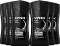 Lynx Shower Gels 225ml x 6