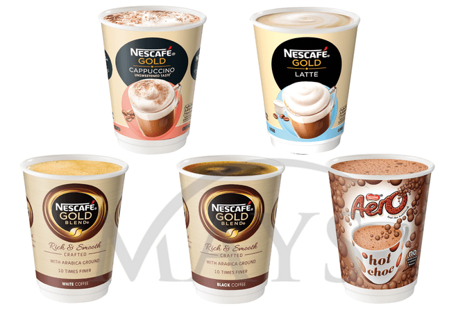 Nescafe &Go Mega Variety Pack (56 Drink) 'Best Sellers' 7 x 8 Cups
