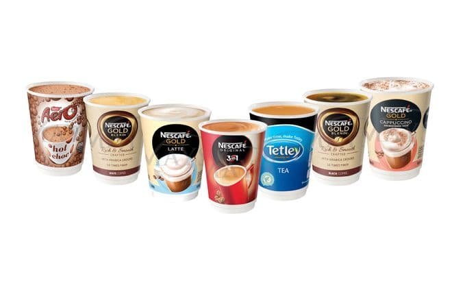 Nescafe &Go Mega Variety Pack (58 Drinks) All Flavours 12oz Cups