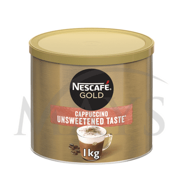 Nescafe Gold Cappuccino Coffee 1kg Catering Tin Bulk Buy Unsweetened Taste