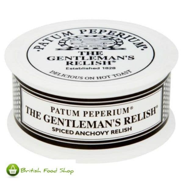 PATUM PEPERIUM THE GENTLEMAN'S RELISH ANCHOVIES - CASE OF 6 x 71g